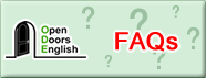 Open Doors Englishよくある質問